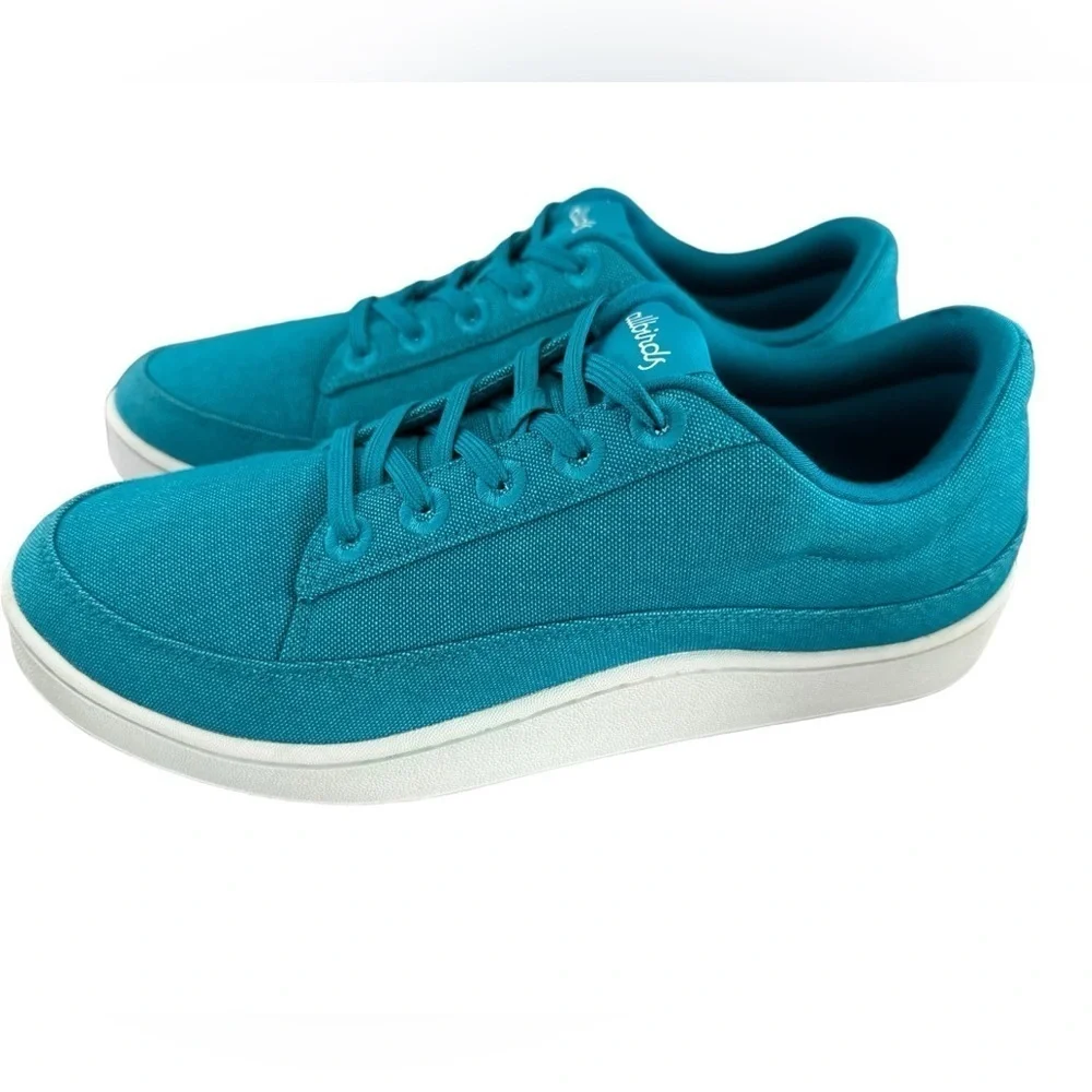 Allbirds Men's Canvas Pacers size 11 thrive teal